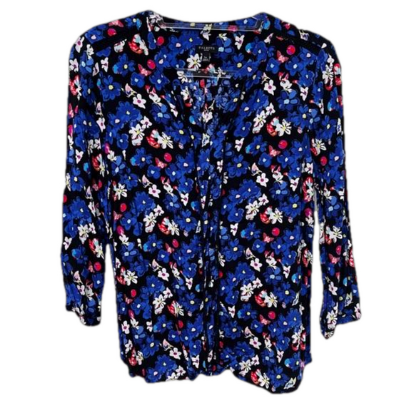 Talbots Tops - Talbots Petite Floral Long Sleeve Top